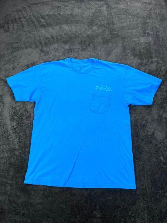 Salt Life Other - Salt Life Play Offshore Pocket Tee Blue XL